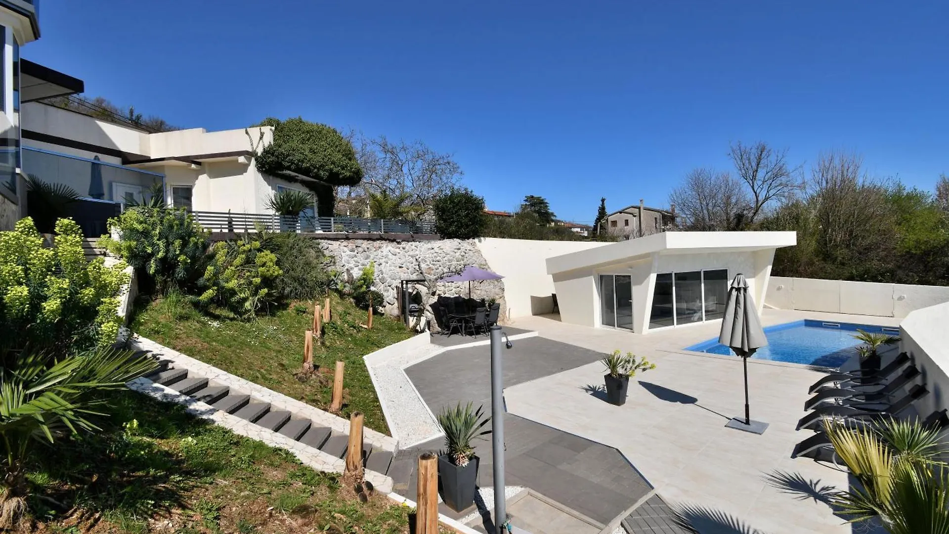 Apartments Lux With Pool Matulji Croatia